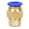 ZŁĄCZKA wtykowa 1/4" prosta pneumatyczna 8mm przewód pneumatyczny 8 wąż cal