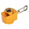 Adapter gaz 7/16 "z zaworem do kartusza zawór gazu kartusz gazowe redukcja