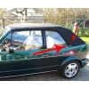 VW GOLF 1 komplet zaślepki zaślepka uszy motylki cabrio dach abs karman mk1