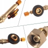 ADAPTER 7/16 z wężem napełniania gazu kartuszy gaz przelewania propan butan