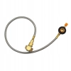 ADAPTER GAZ WĄŻ 7/16 W21.8×1/14 L przelewania butli gazu redukcja butan lpg